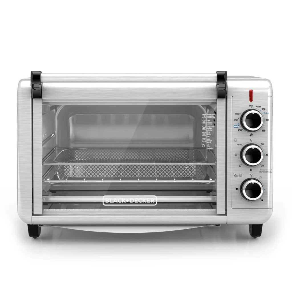 BLACK+DECKER Crisp ‘N Bake Air Fry Toaster Oven (TO3215SS)