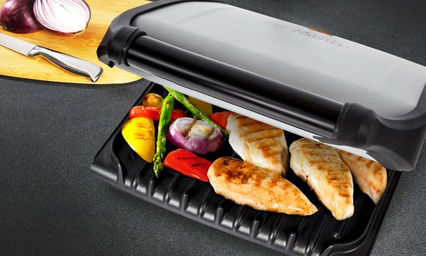  a George Foreman Grill 