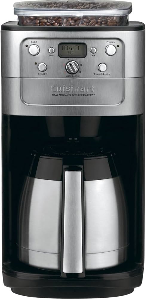 Cuisinart DGB-900BC Grind & Brew Thermal 12-Cup Automatic Coffeemaker with Built-in Burr Grinder