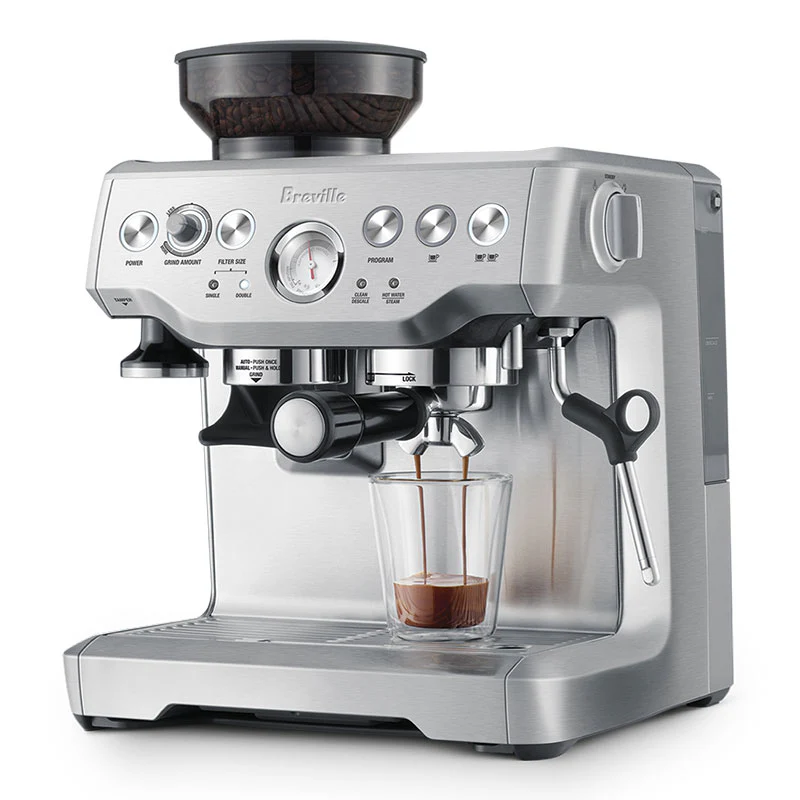  Breville Barista Express Espresso Machine with Built-in Burr Grinder